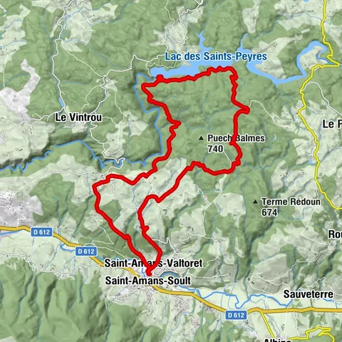 Ruta BTT El Lago por el Borde del Bosque