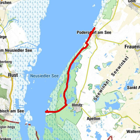 Neusiedlersee Podersdorf Süd