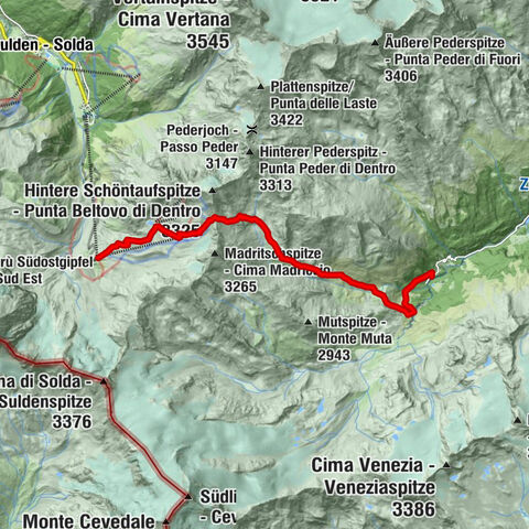 Obervinschgau - Madritschjoch, der höchste Transalp Übergang