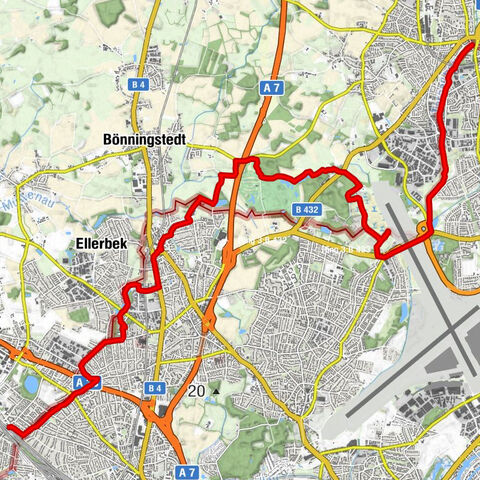 Grenzgang: Hamburg auf der Landesgrenze umwandern - Teil 8