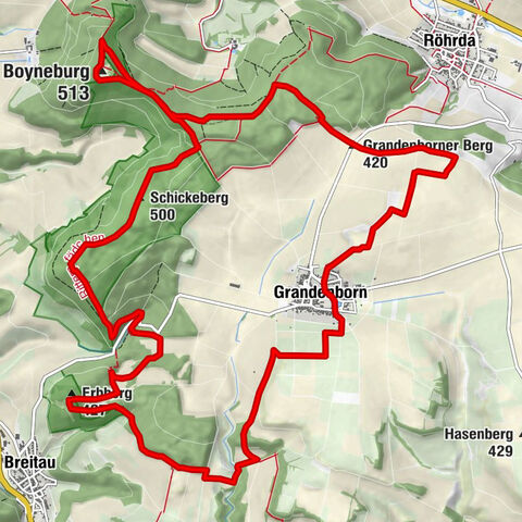 Ruta premium P13 Boyneburg