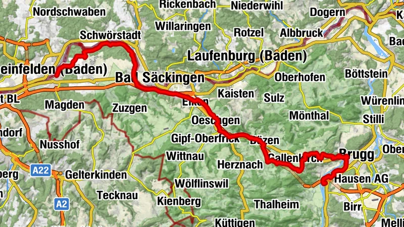 Wellness4-Tour: Schinznach Bad - Rheinfelden