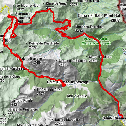 etapa 2 de eBike MNCA: St-Dalmas-Le-Selvage - Saint-Etienne-de-Tinée