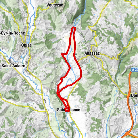Circuit vélo loisir : la Vallée de la Vézère