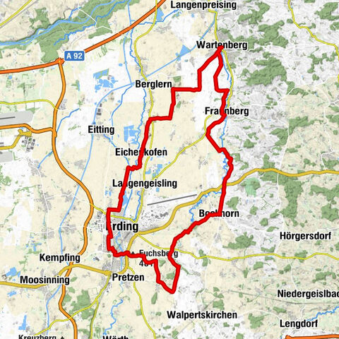 Radtour nach Wartenberg