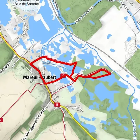 Los estanques y pantanos de Mareuil-Caubert