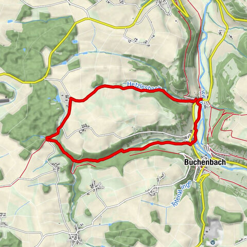 Rundwanderung von der Jagstmühle