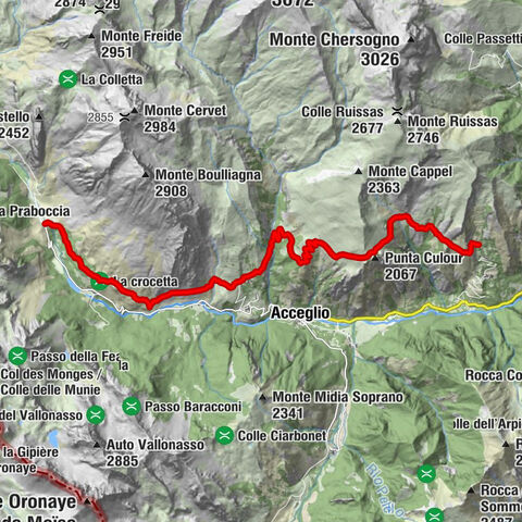 Rutas Occitanas: Etapa 8 Borgata Ussolo - Borgata Chiappera