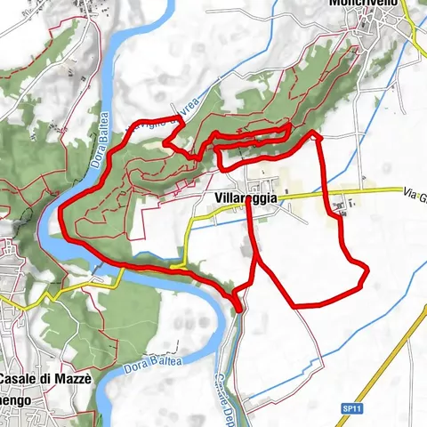 White Stones Trail | Etapa 3 Villareggia - Villareggia