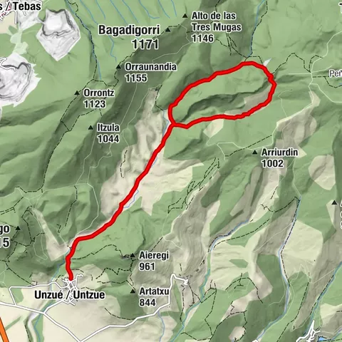 Navarra - Itinerario micológico. Unzué