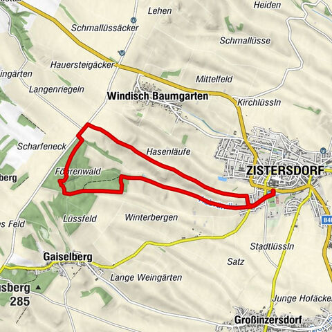Kaiserbründlweg, Zistersdorf