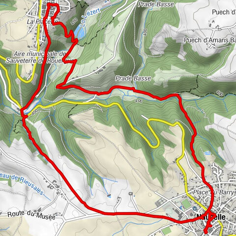 Rondwandeling Naucelle Sauveterre