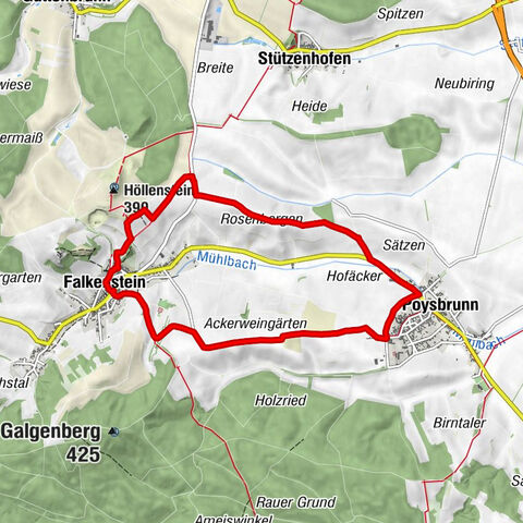 Great Vineyard Hike Falkenstein