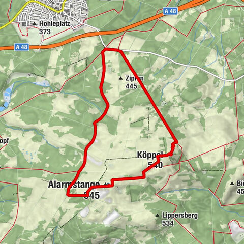 Rundweg zum Köppel