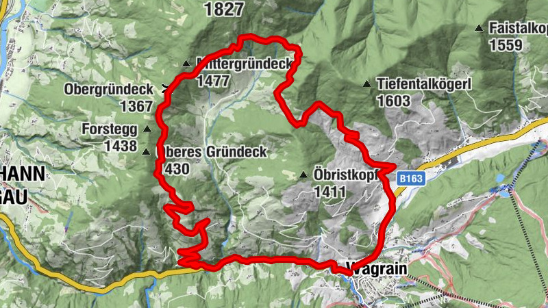 Wagrain - Rund um´s Hochgründeck
