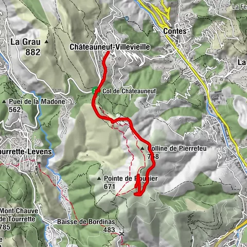 Circuito de BTT FFC n°60: El monte Macaron