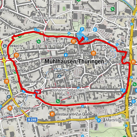 Rundweg Mühlhäuser Stadtmauer