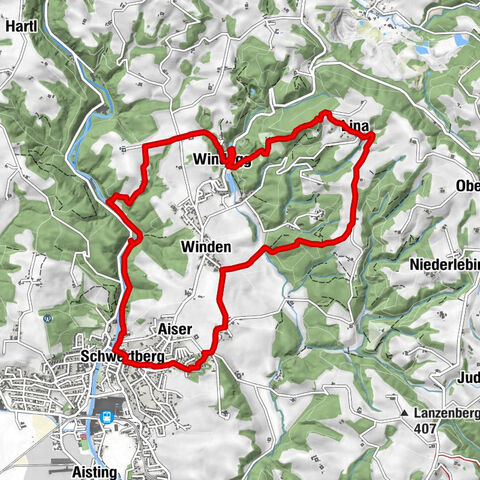 Schwertberg: ruta Weltstoarunde