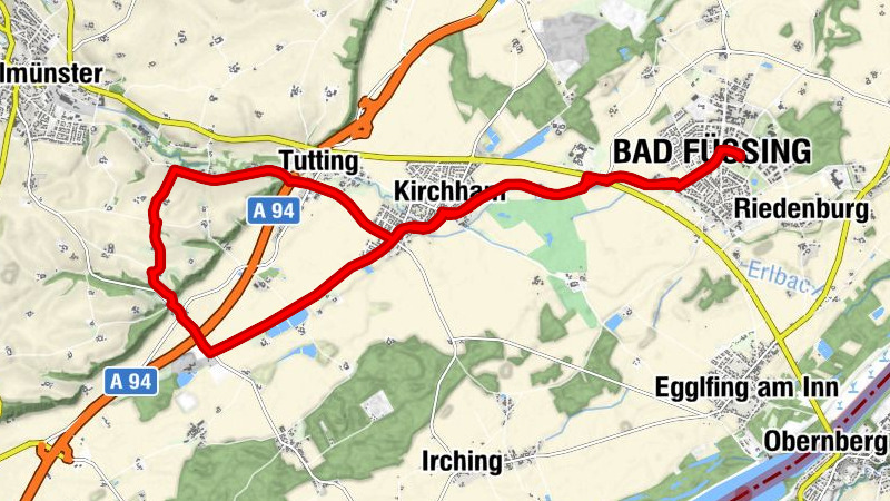 Tour Eichenlaub Bad Füssing