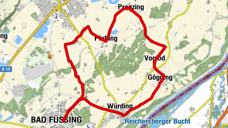 Ruta trébol Bad Füssing