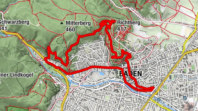 Rundwanderweg: Mödlinger Rundwanderweg 448, 6. Etappe