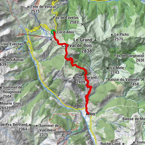 001 TransVerdon Tramo - Del Col d’Allos a Val d’Allos Le Village