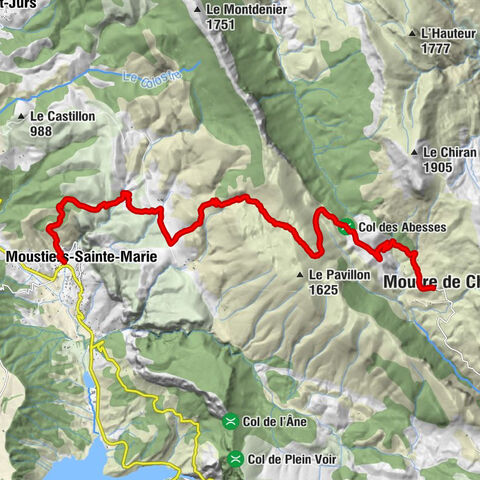 11 TransVerdon Tramo - De Chauvets a Moustiers-Sainte-Marie