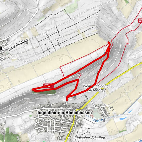 Selztal Terroir-Weg 1, Jugenheim Rheinhessen, Deutschland