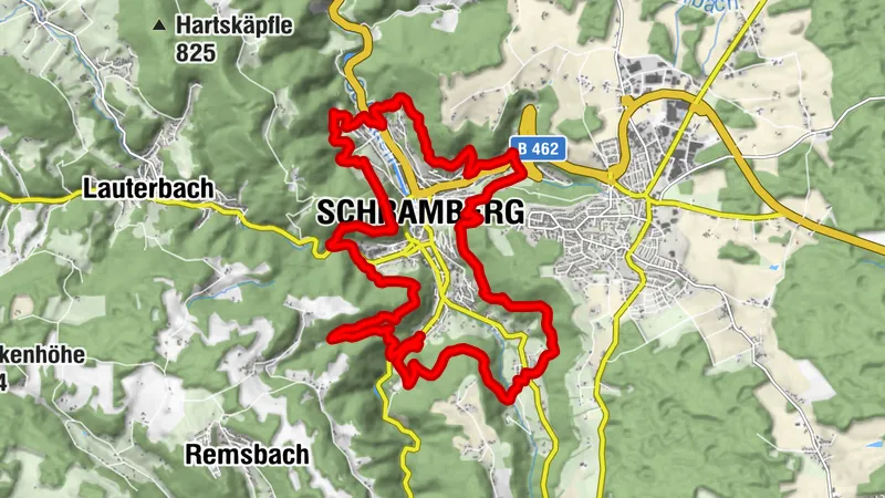 Recorrido circular por Schramberg-Talstadt