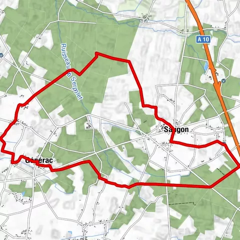 Boucle de la Lagune d'enfer à pied ou à vélo