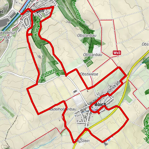 Landschaftsentdeckungspfad Üdingen - Boich