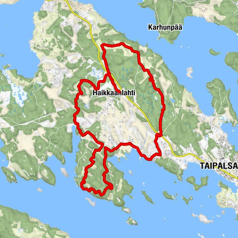 Haikkaanlahti Hiking Trail, Taipalsaari