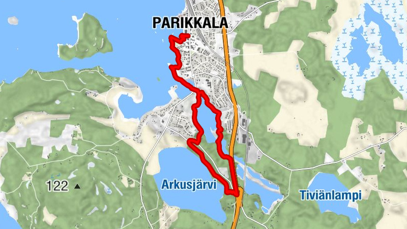 Network of Esker Trails, Parikkala