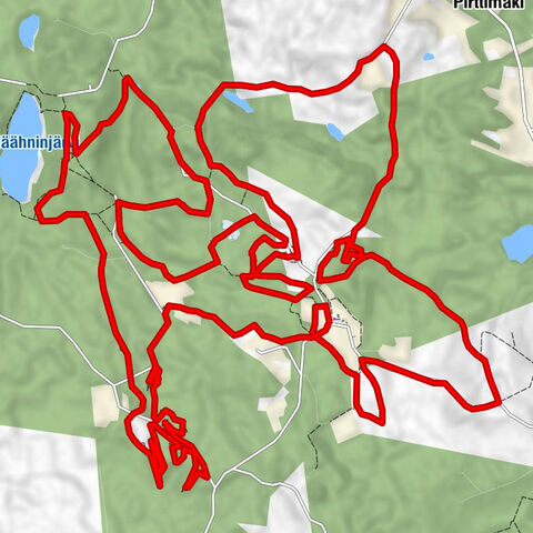 Senderos para bicicleta de montaña Häähninmäki, Hankasalmi