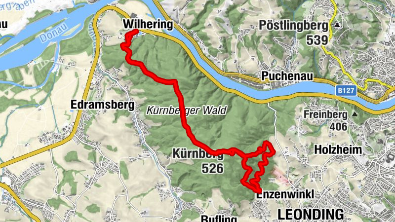 kürnbergwald  wilhering