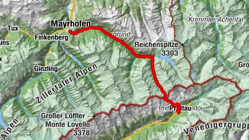 Goldtoni - Alpenbogen A028 Prettau-Mayrhofen