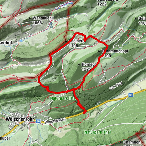 Wolfsschlucht - Naturpark Thal