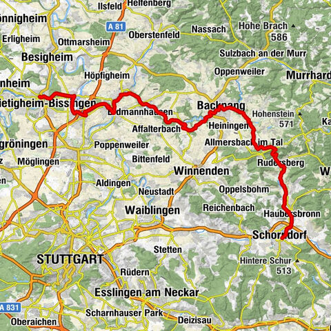 Ruta alemana del entramado de madera: Bietigheim-Bissingen – Schorndorf