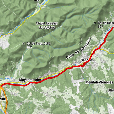 Carril bici del valle del Rabodeau