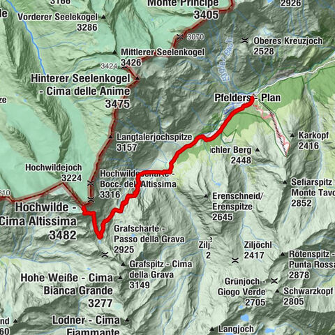 Hochwilde - Pfelders