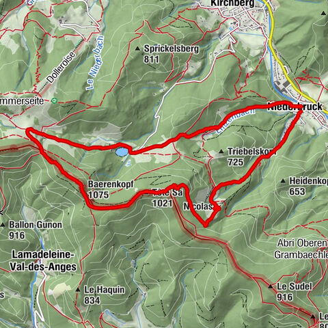 Circuit du Baerenkopf, Grand Est/France