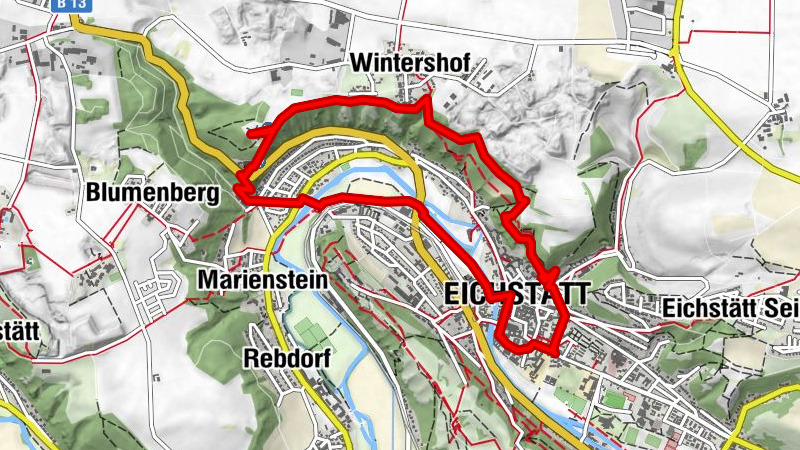 Aufwärmrunde Eichstätt