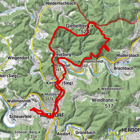 Rund um die Freusburg