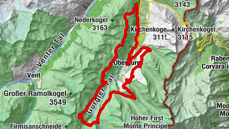 Gletscher Trailrun
