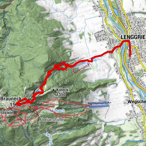 Wanderung auf Brauneck