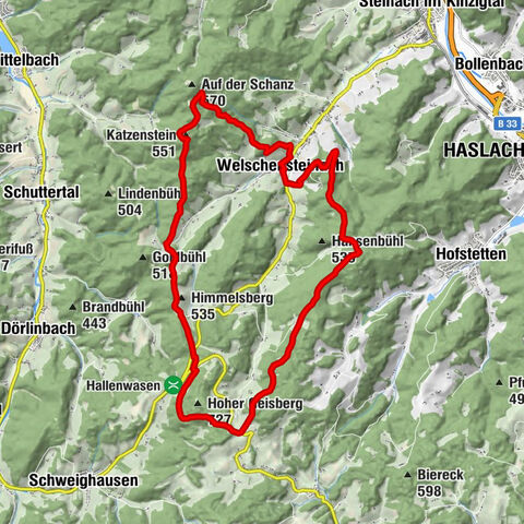 Alrededor de Welschensteinach