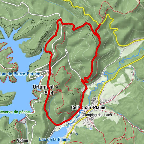 Ruta panorámica del valle de la Plaine
