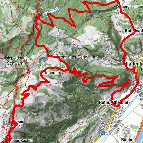 Hoher Kasten, St. Gallen, Schweiz