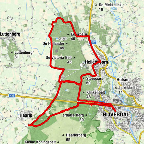 Heerle-Hellendoorn-Nijverdal Overijssel/Nederland