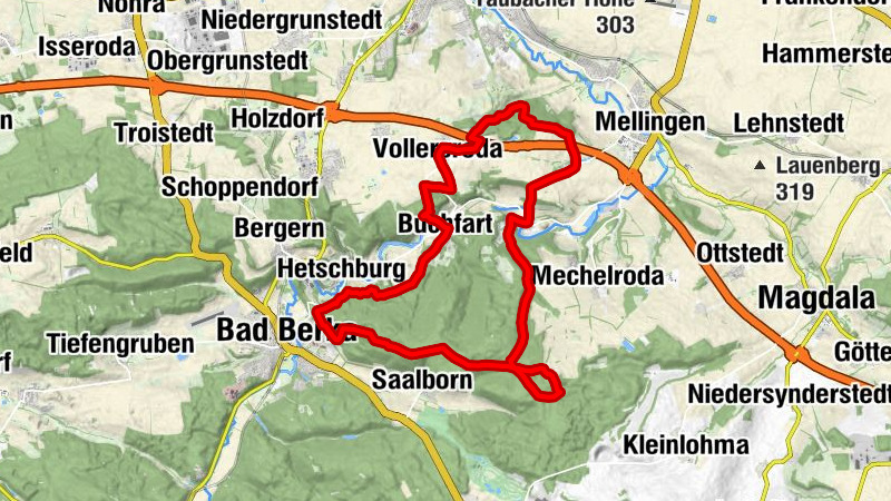 Thüringer Drei-Türme-Weg